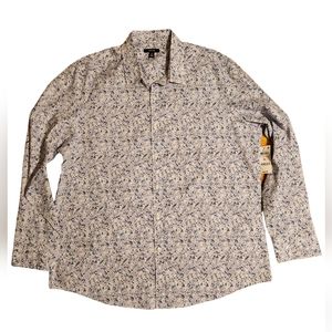 Alfani XL Men's long sleeve button down shirt